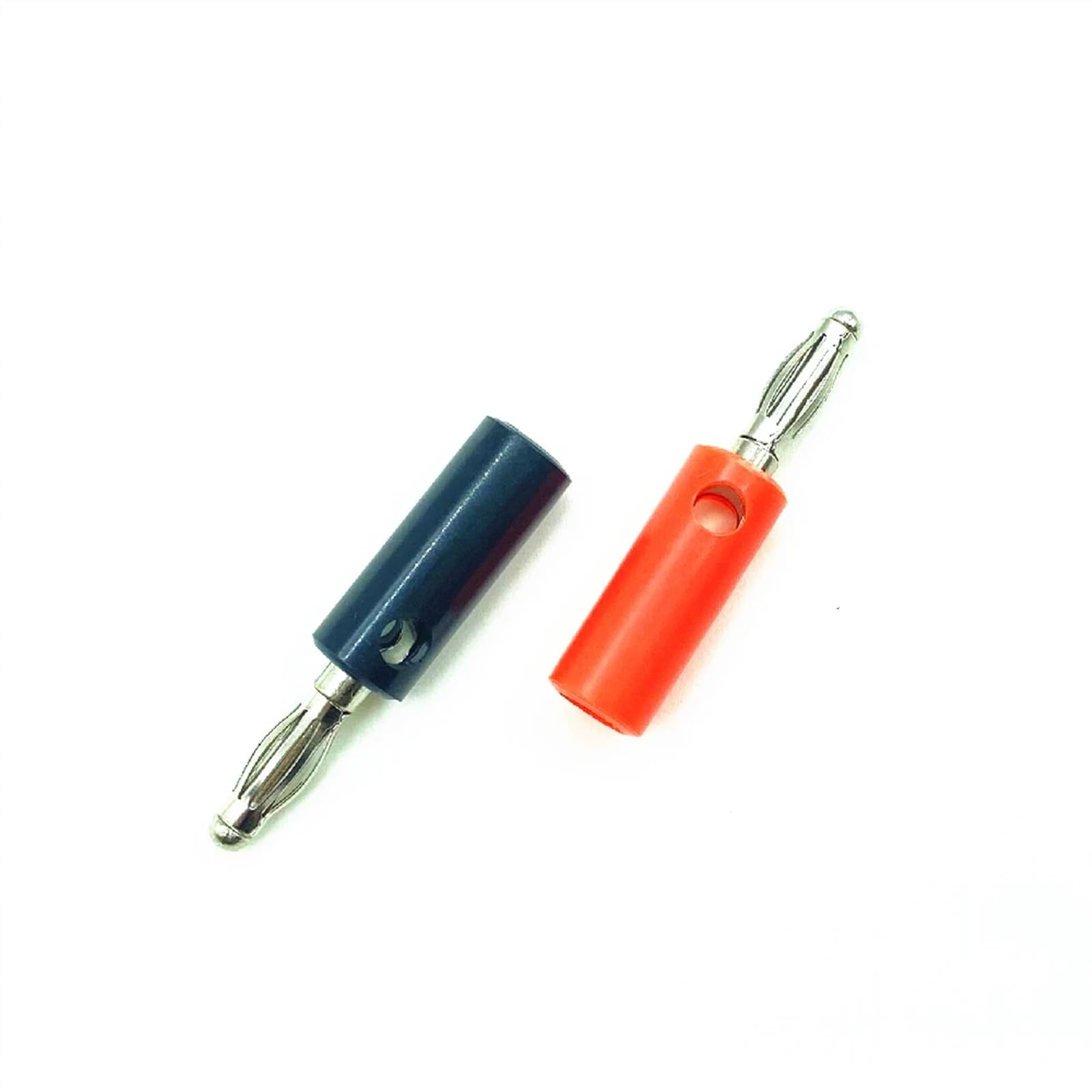 Lot de 5 haut-parleurs audio à vis banane, plaque dorée, connecteurs 4 mm, noir et rouge (5 couleurs par 5 pièces)