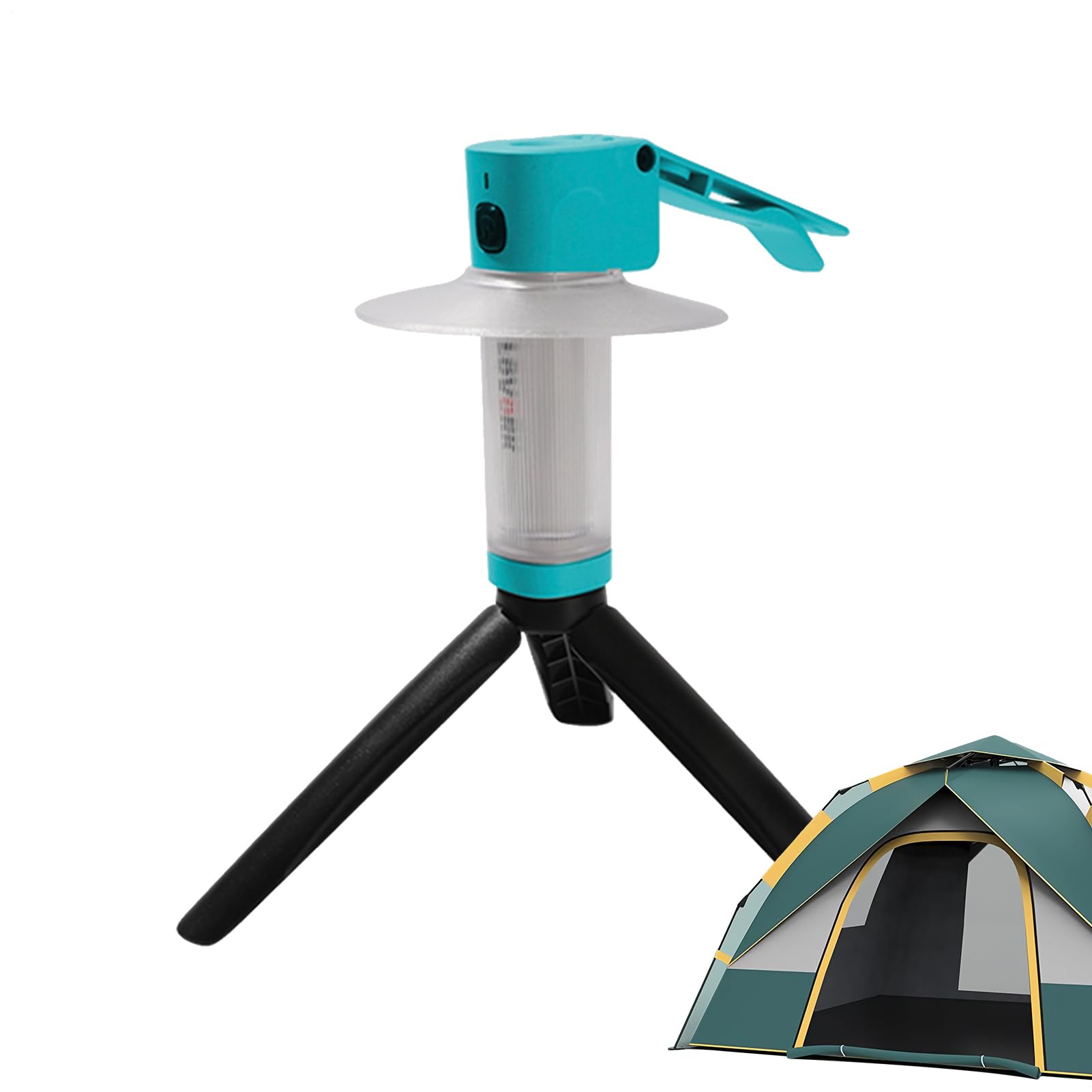 Luces para Camping Luz LED Magnética Ajustable 180° con 3 Colores y 6 Modos