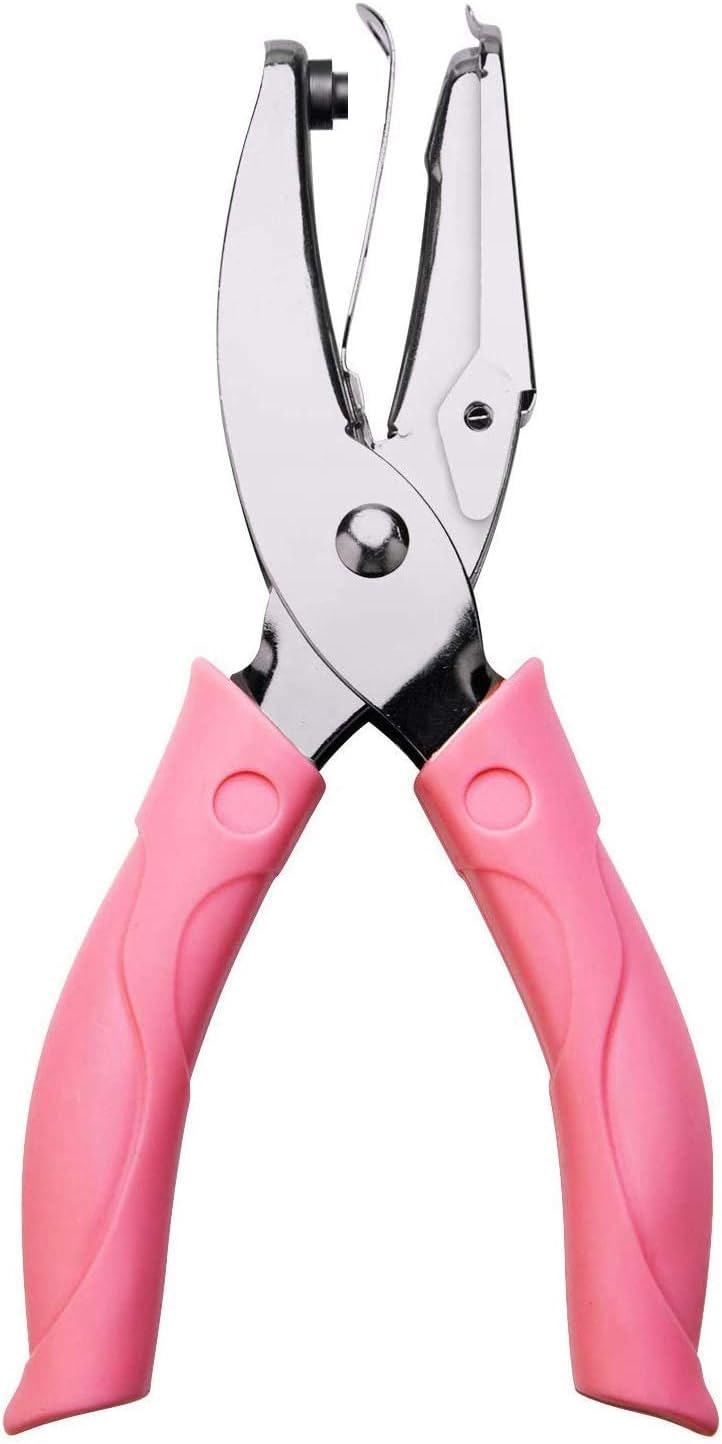 1/4 Inch Star Hand Punch, with Soft-Handled for Tags Clothing Ticket