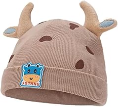 Kids Cotton Acrylic Slouchy Beanie Cap for Baby Boy Girls Soft Knit Summer Winter Hat | Unisex Skull Sleep Cap for Kids (0-3Years)