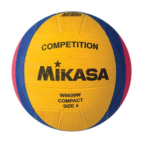 Mikasa NFHS Competition Water Polo Ball (Yellow/Blue/Pink)