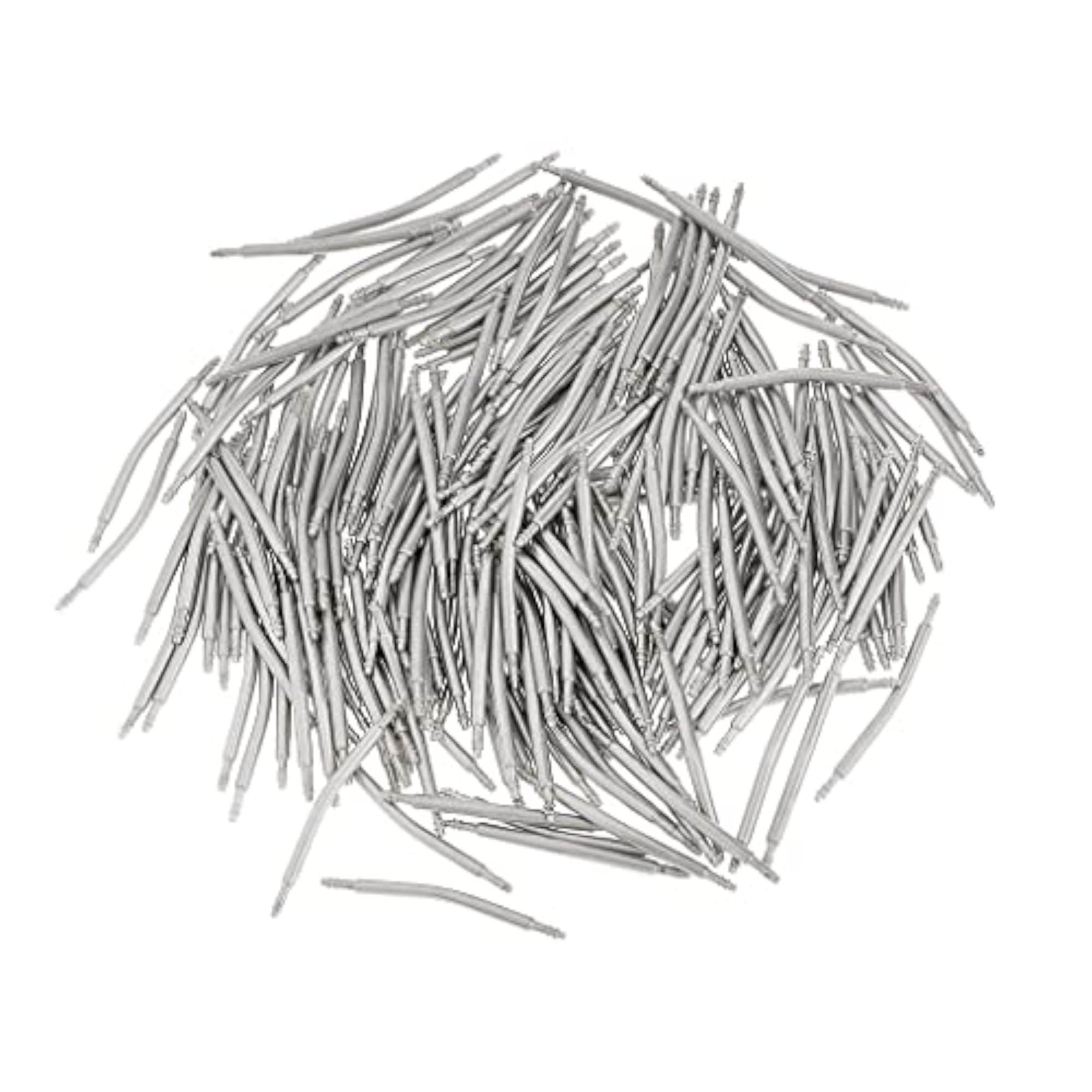 200pcs Stainless Steel Curved Spring Bar Pins for Watch Band