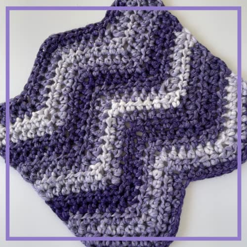 Image of Ombre Encore Chunky Ombre Yarn #5, 3-Pack (507Yds /420G), White Lavender | Multicolored Bulky 5 Weight Yarn for Crocheting with Free Patterns - Chunky Acrylic Yarn for Knitting