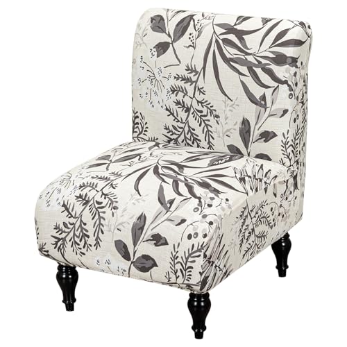 FUANGUI Armless Accent Chair Cover Slipcover Covers