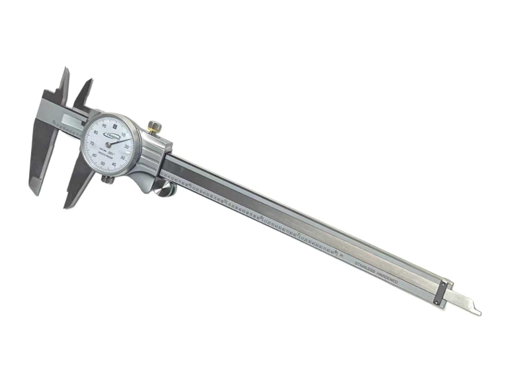 iGAGING Premium Movement Dial Caliper 0-6"/0.001" Supreme Precision Maximum Shock Proof Solid Hardened Stainless Steel w/Titanium Casing, #100-120-06