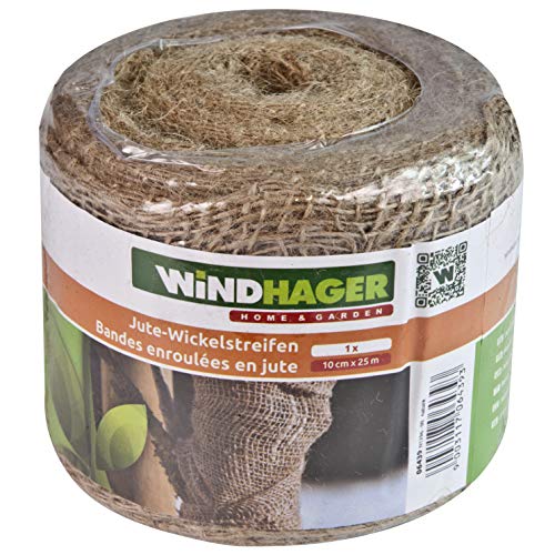 Windhager Jute wikkelstrips jute jute jute band jute wikkelstrip decoratieve band, 10 cm x 25 m, naturel, 06439 - Image 8