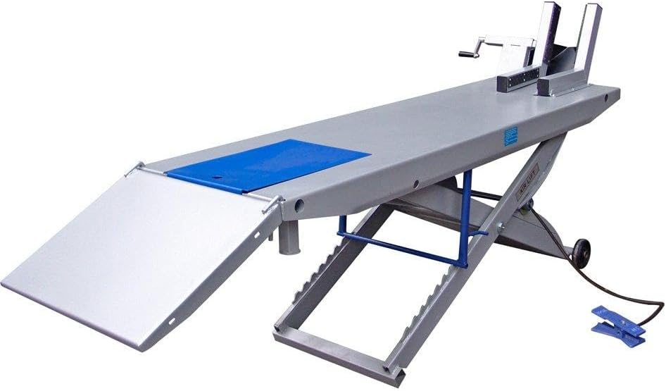 1000M Motorcycle Lift with Tire Vise