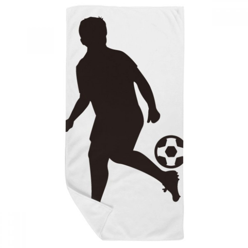 Serviette de football douce et absorbante pour le sport 35x70cm