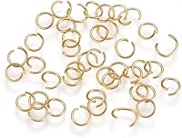 Vista 34 de 100 Piezas - Anillos de Enganche de Acero Inoxidable 304 - 7mm - Calibre 18 (1mm de Grosor)