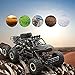 QIYHBVR RC Cars, RC Truck 1:10 Remote Control Car for Boys, 2.4 GHz 4x4 Off Road Monster Truck, 2 Rechargeable Batteries for 60 Min Play Car Toy Gift for Adults Kids Girl