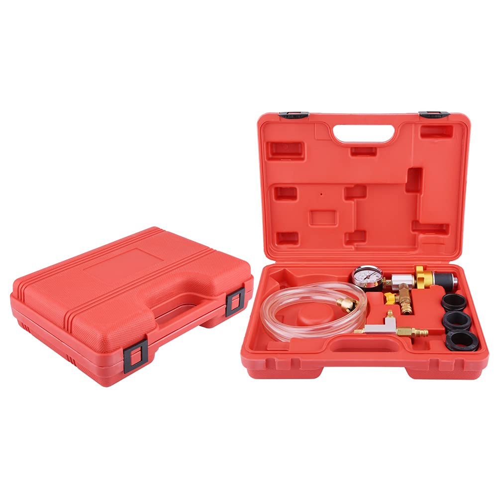 Kit De Saignement De Freins 6 Pièces Avec Pompe À Vide Manomètre 100 Psi Et Tuyau De 137 Cm Outil Professionnel Pour Voiture Camion Et Moto Idéal Pour L'entretien Du Circuit De Fre