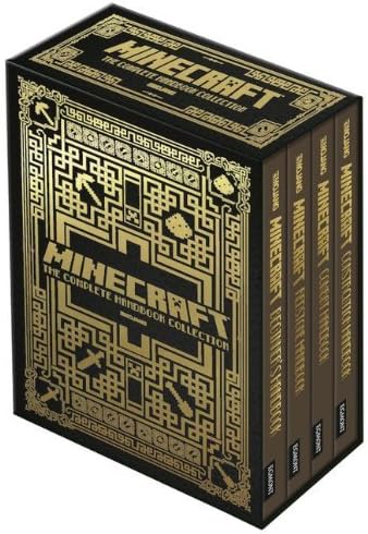 Minecraft Handbook Collection - 4 books (Beginner's Handbook, Redstone Handbook, Combat Handbook, Construction Handbook)