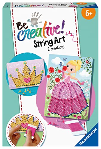 String Art Princess Ravensburger loisir creatif manuel pour decorer
