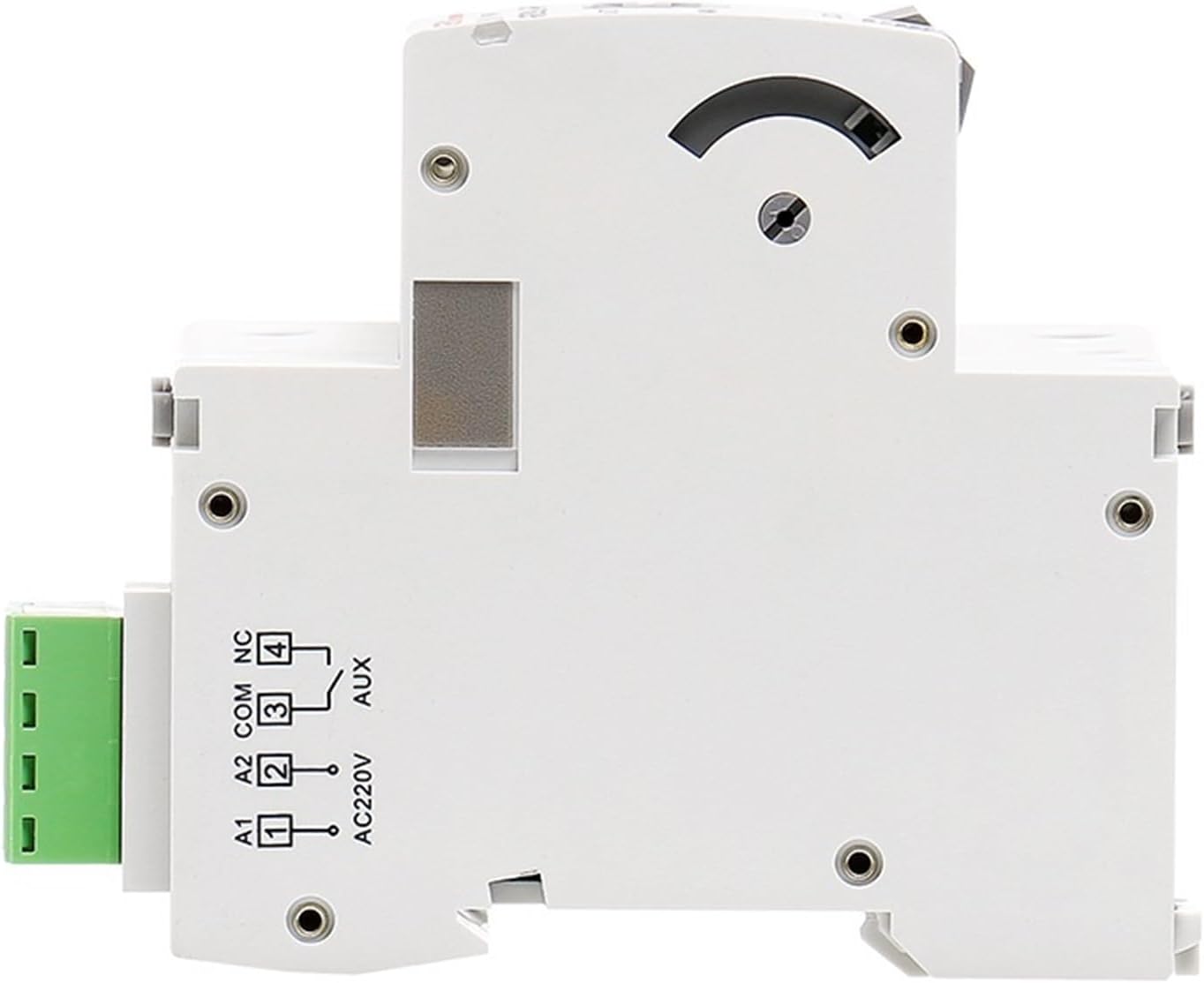 GRD9L RCCB Recloser with 4 Control Module Residual Current Circuit Breaker 2P 40A 63A 0.03A 0.3A 1A RCD ELCB (Color : C-DC12V-Switch, Size : 2P 63A 300mA RCCB)