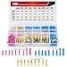 Nilight 135 PCS Heat Shrink Wire Connectors - Electrical Terminals Kit - Marine Automotive Crimp Connector Assortment - Ring Fork Hook Spade Butt Splices, 2 Years Warranty