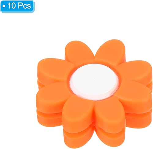 Miniatura 9 de PATIKIL Paquete de amortiguador de vibración de raqueta de tenis, amortiguador de cuerda de silicona suave