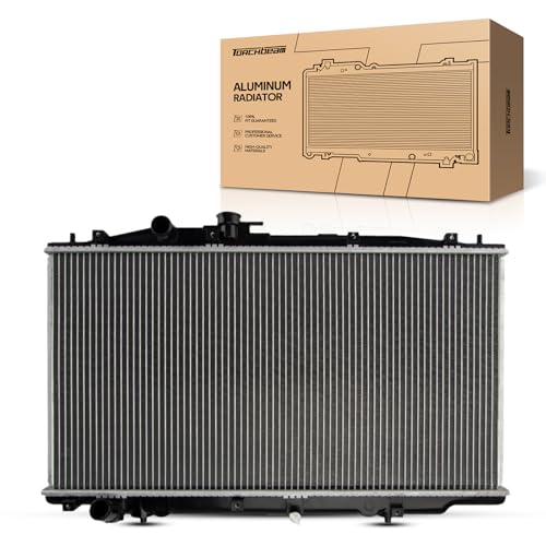 Torchbeam Replacement Engine Radiator for 2003-2007 Accord 3.0L Transmission Oil Cooler Included CU2571