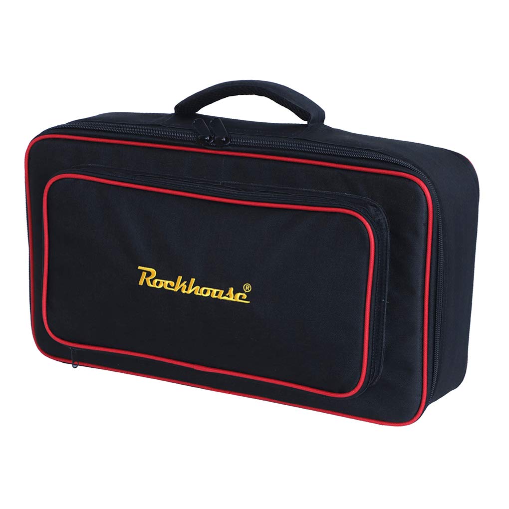 10 set di effetti chitarra elettrica Pedaliera Consiglio Storage Bag Carry Case Effetto Pedalboard Zipper Pouch
