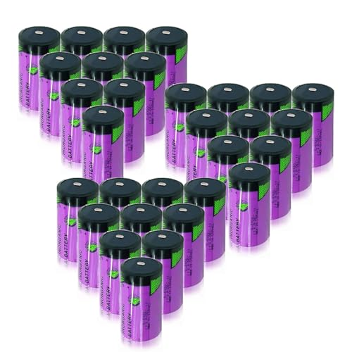 DZYZWSGFCLJX *[30 Pack] TL-5930 3.6V 19000mAh Lithium Battery for Tadiran TL-5930 Series Size D Battery, ER34615, TL-5930/s, Non-Rechargeable