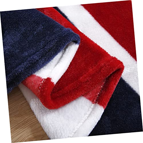 Couverture drapeau en flanelle 150x200cm plaid polyester doux - 3