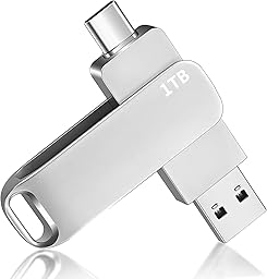 USBメモリ 1TB USBメモリ 大容量 高速Type-C 二合一 両用 メモリー フラッシュメモリ 外付けメモリ usb 1tb 360度回転