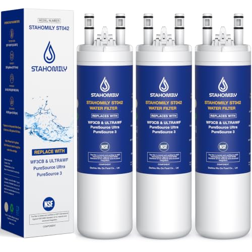 Image of Water Filter Replacement for Frigidaire WF3CB, PureSource 3, 3PACK