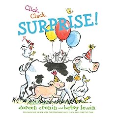 Click, Clack, Surprise! Audiolibro Por Doreen Cronin, Betsy Lewin arte de portada