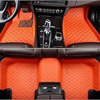 Auto Vloermatten Voor Peugeot 5008(7seats) 2017-2021 2022 2023,Bescherming Vloer Liners Anti-slip Waterdichte Auto Matten Auto Interieur Voering,All Black