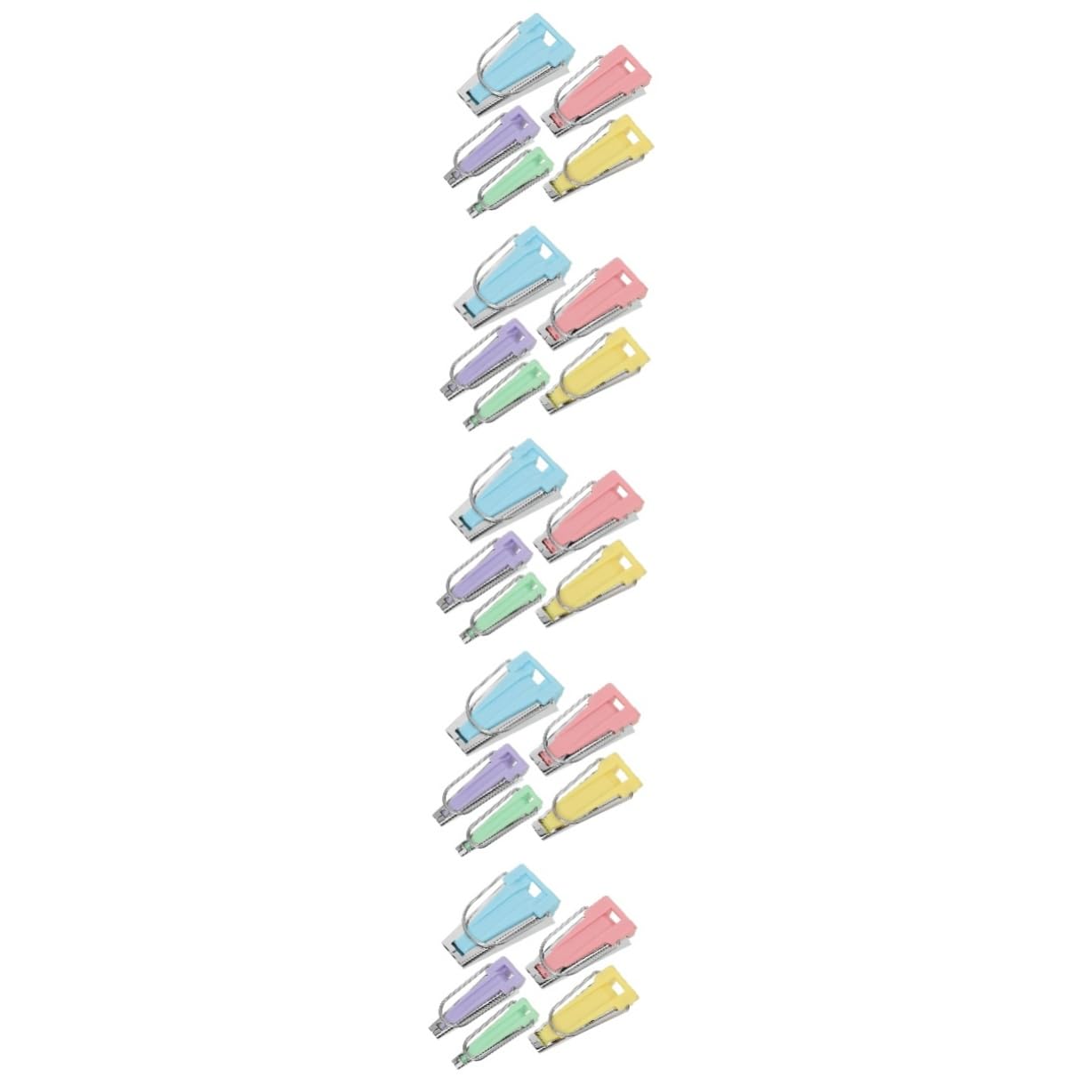 TEHAUX 25piezas Herramientas Para Fabricar Cinta De Sesgo Kit Práctico De Herramientas Para Coser Para Manualidades y Proyectos De Acolchado