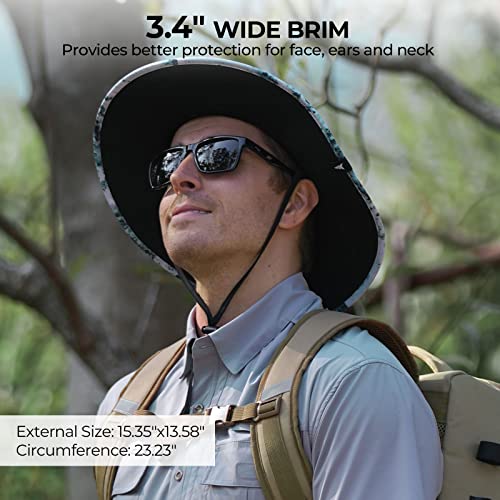 Image of KastKing Sol Armis UPF 50 Boonie Hat - Sun Protection Hat, Fishing Hat, Beach & Hiking Hat, Paddling