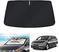 Vista 80 de KUST Parasol para parabrisas para BMW X1 F48 2016, 2017, 2018, 2019, 2020, 2021, 2022, accesorios de ajuste personalizado, parasol plegable