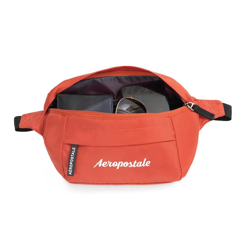 Image of Aeropostale Arbor Unisex Waist Pouch Bags & Cases - Orange