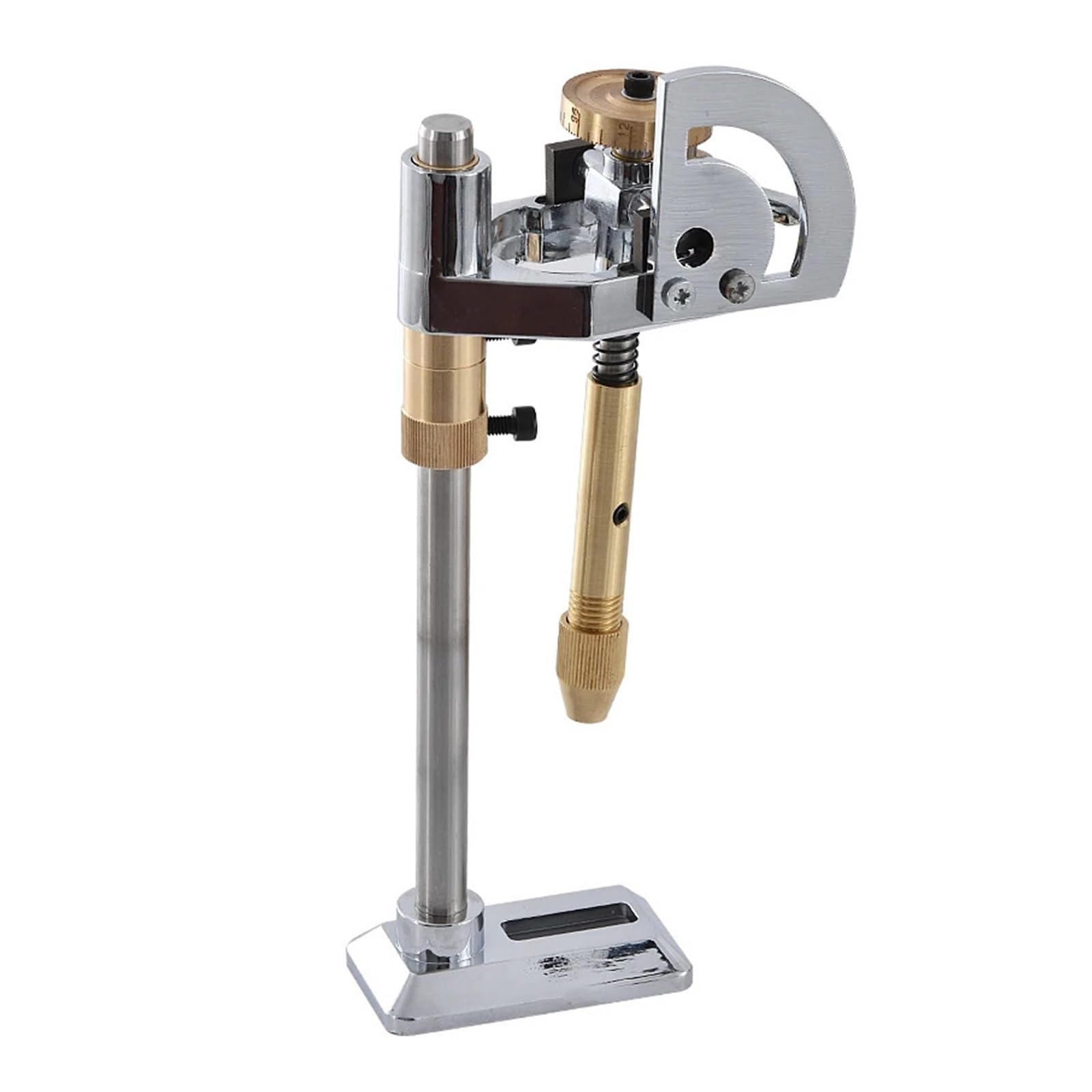 Lapidary Machine Edelstein-Facettiermaschine, Edelstein-Jade-Winkel-Flachfräs-Poliermaschine, einstellbar mit Dops 96 72 64 32 Skala(96)