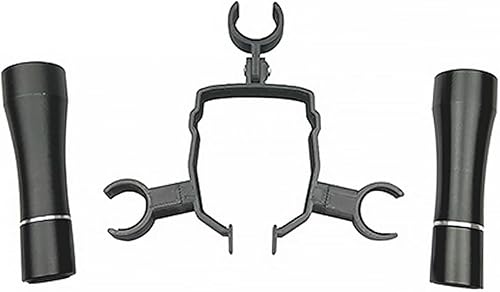 Miniatura 9 de CLISPEED 2 Sets Luz Nocturna Luz Nocturna Ala Voladora Drone Partes Drone Linterna Soporte de Montaje Drone Accesorios Drone Vuelo Nocturno Drone