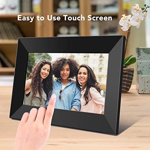 Feelcare Digital Wifi Picture Frame 8 Inch, Send Photos Or Videos From Anywhere, 16Gb Storage,1280X800 Ips Hd Display,Touchscreen For Easy Navigation #TOP2