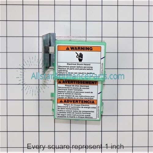 Válvula de entrada de agua para máquina de hielo WPW10340983 miniatura 3