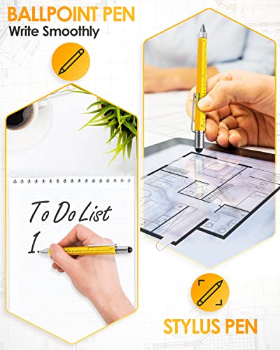 Gifts For Men Multitool Pen Dad Gifts Fathers Day From Daughter Wife Son Cool Construction Tools Gadgets For Men Husband Unique Birthday Men Gifts Ideas Pocket Multi Tool Engineer Woodworker Carpenter #TOP3