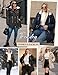 Yusongirl Plus Size Women's Winter Parka Coat Heavy Cotton Outer Shell Fleece Lined Hoody for Cold, Stylish Zip Up Down Puffer Jacket with Pockets Windproof Insulated Outerwear for Travel & Outdoor