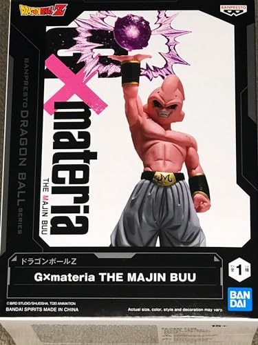 Banpresto Figura de Acción Majin Buu Dragon Ball Z, GxMateria 14cm BP19484 Multicolor