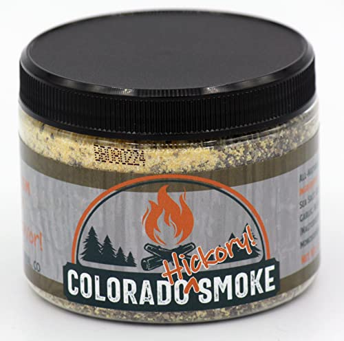 Colorado HICKORY Smoke Gourmet Grilling spice and BBQ Seasoning - MORE great smoky flavor of wood in a bottle