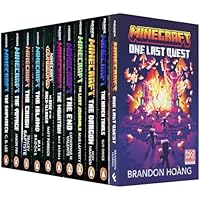 An Official Minecraft Novels 11 Books Collection Set