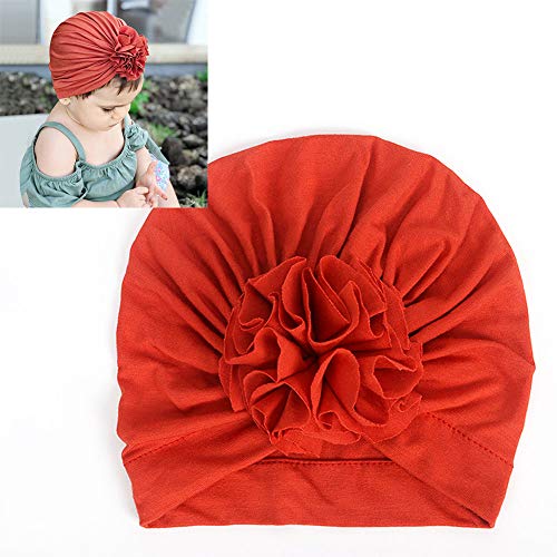 Gorro de algodón para bebé recién nacido transpirable y elástico con lazo para canastilla 2