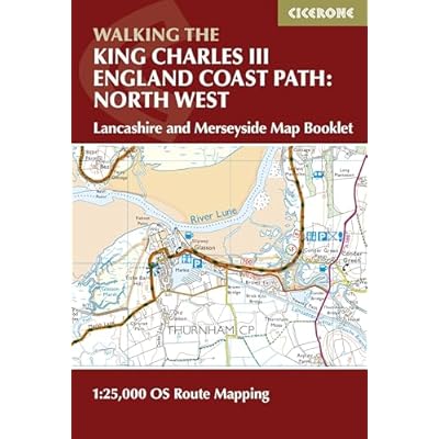 Walking the King Charles III England Coast Path: North West - Lancashire & Merseyside Map Booklet: 1