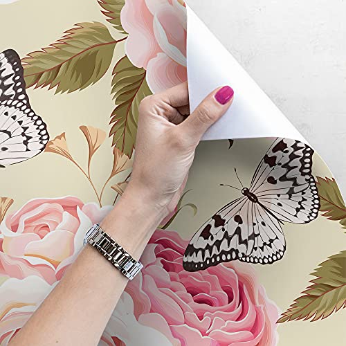 Papier peint auto-adhésif pour relooker un mur sans colle - 4