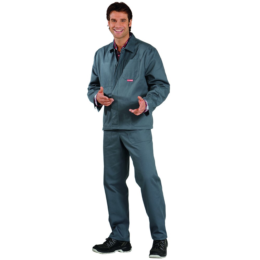 Planam 190098 BW 290 Veste de Travail Taille 98 Gris