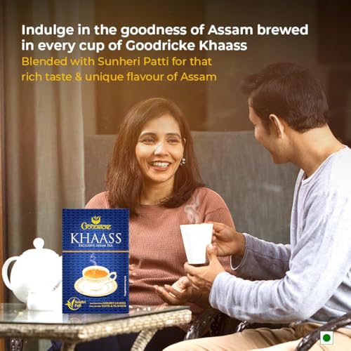 Image of GOODRICKE Khaass Assam Tea - 500g - (Pack of 1) | Premium Chai | Milk Tea with Richer Taste & Flavour