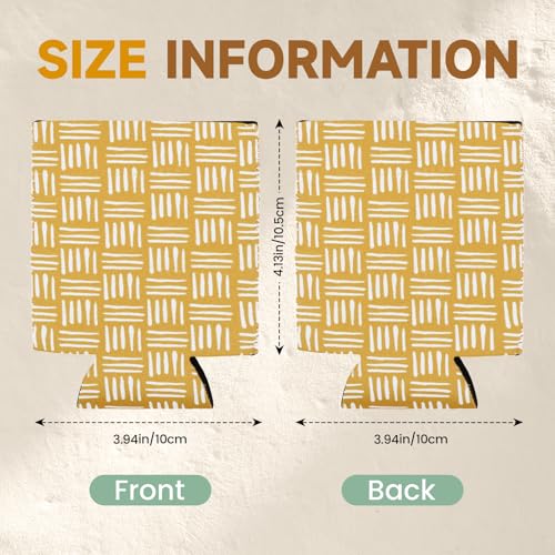 Save on 12 Pcs Boho Can Cooler Sleeves with Code J4OSICKY - Image 3