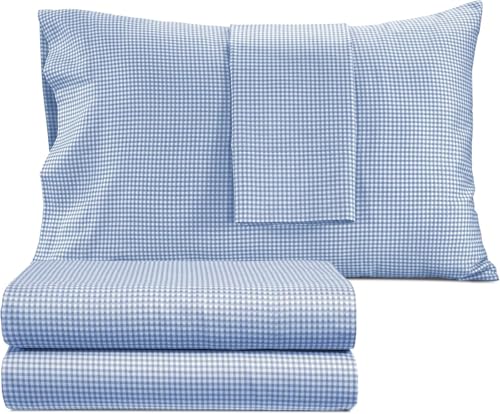 IZOD Sateen Silky 4Pc Queen Size Bed Sheet Set, Deep Pockets–fits Upto 17