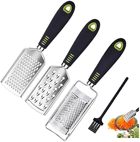 Amazon.com: BEARDO DECOR Handheld Cheese Grater Set for Kitchen ...