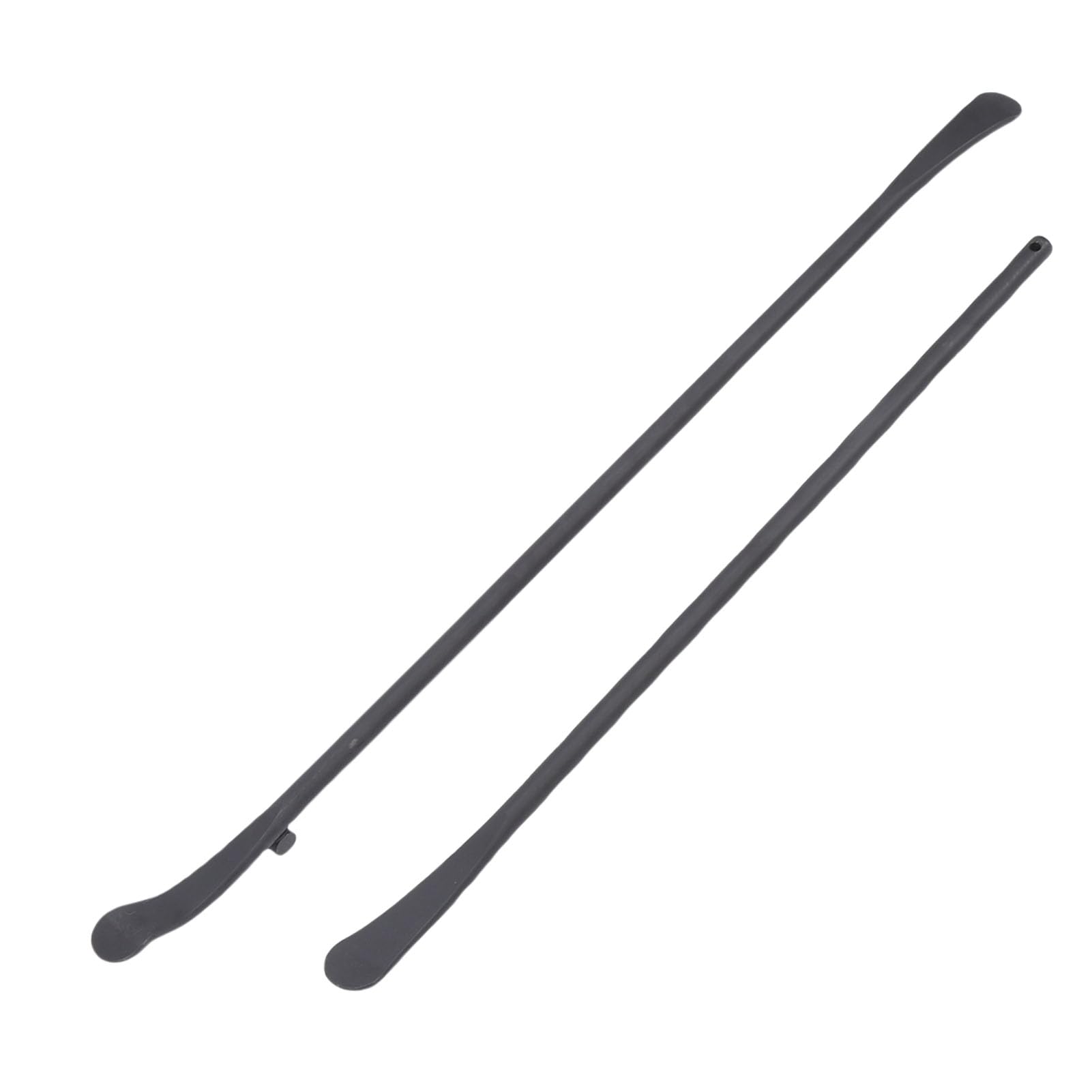 Zestaw 2 szt. Drążków do Opon Bezdętkowych o Dużej Wytrzymałości ze Stali do łatwej Wymiany Opon w Pojazdach Terenowych 97 Cm 76,5 Cm